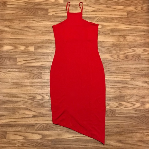 (EXPRESS) Red Dress - Picture 2 of 4